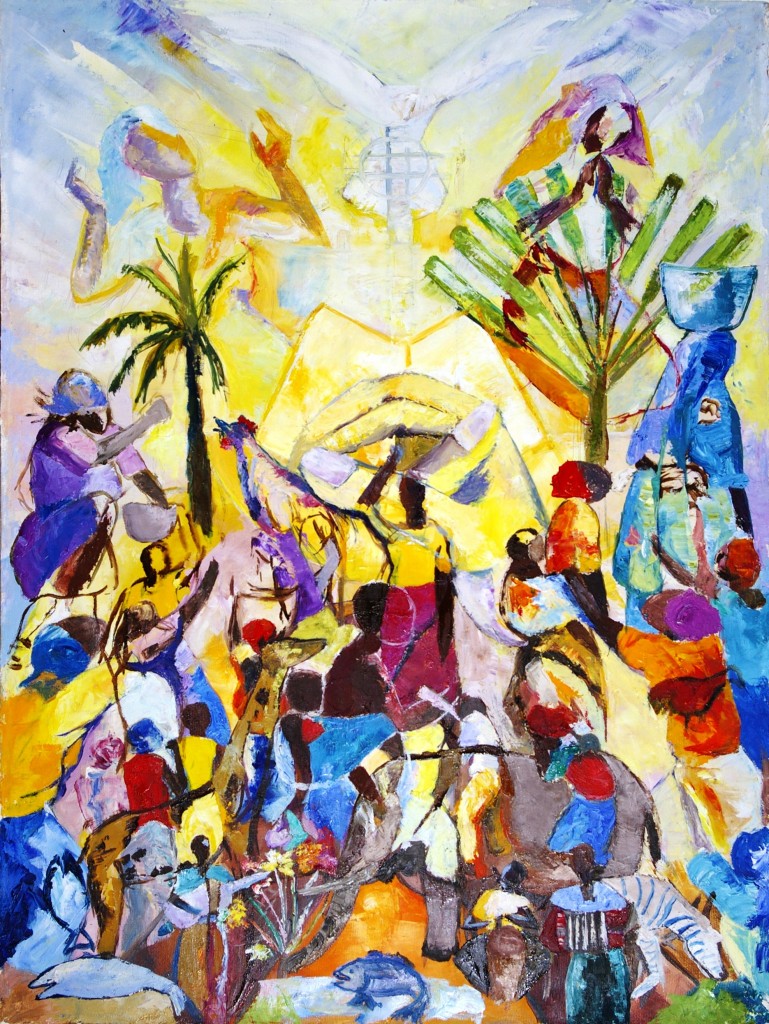 Weltgebetstag_2010 Motiv Weltgebetstag 2010 Kamerun (Rechte: Weltgebetstag der Frauen - Deutsches Komitee e.V.)
