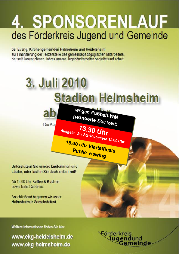 Sponsorenlauf Sponsorenlauf